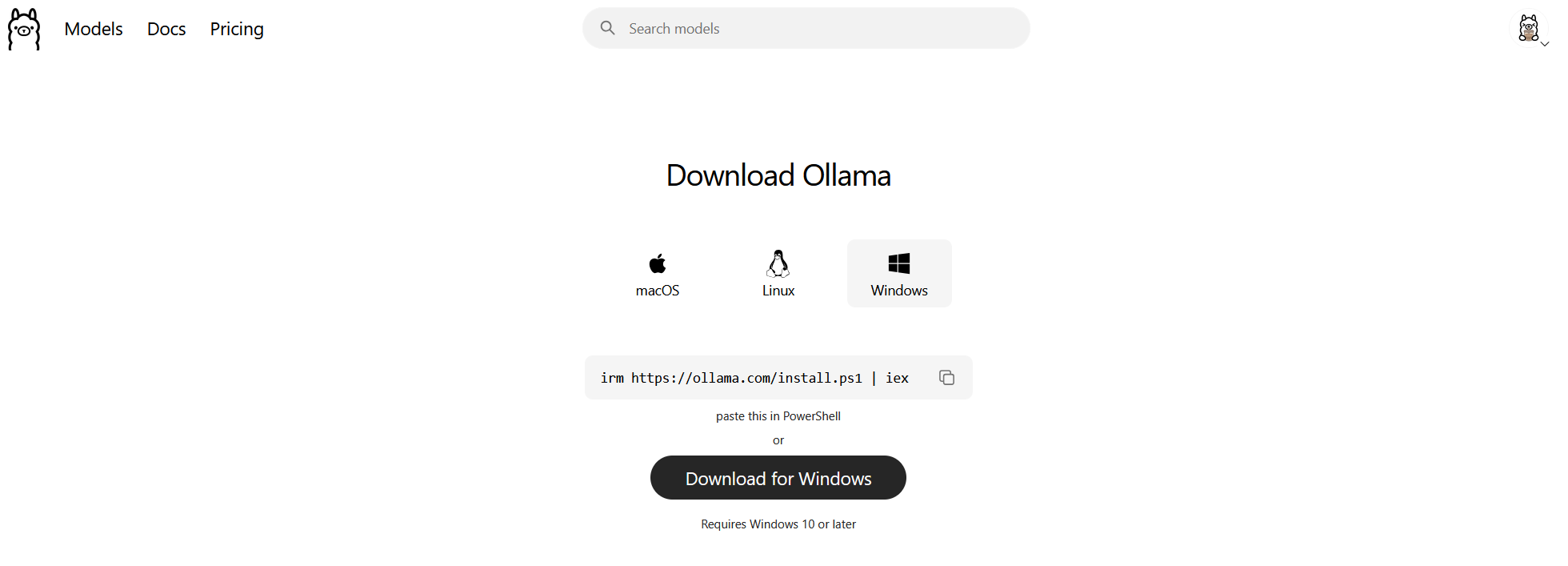 Ollama Install
